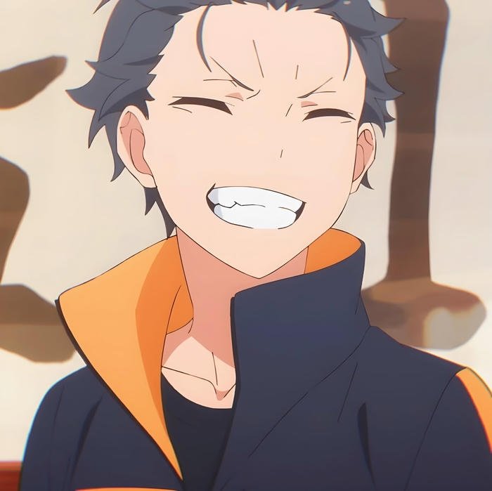 ảnh subaru tươi cười