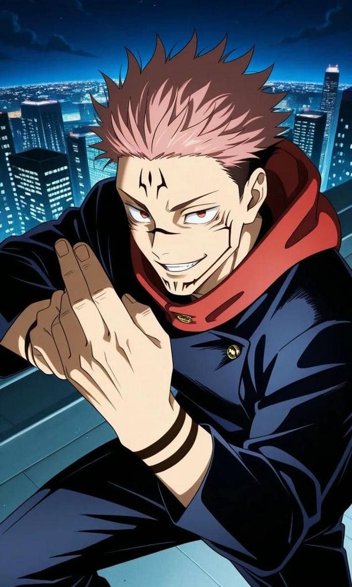 ảnh sukuna thần thái lạnh