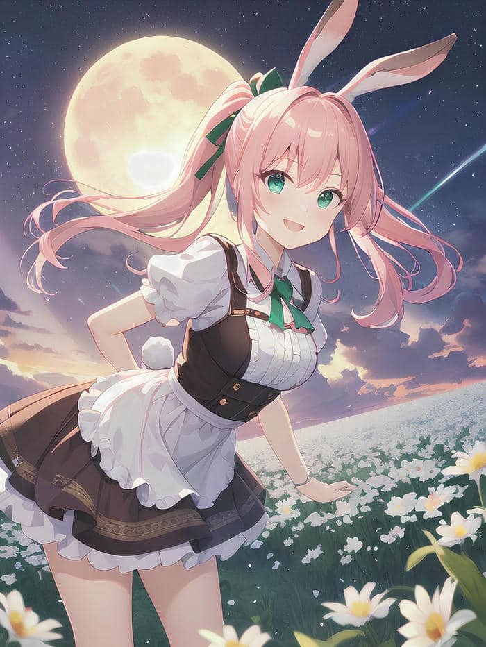 ảnh thỏ anime cute