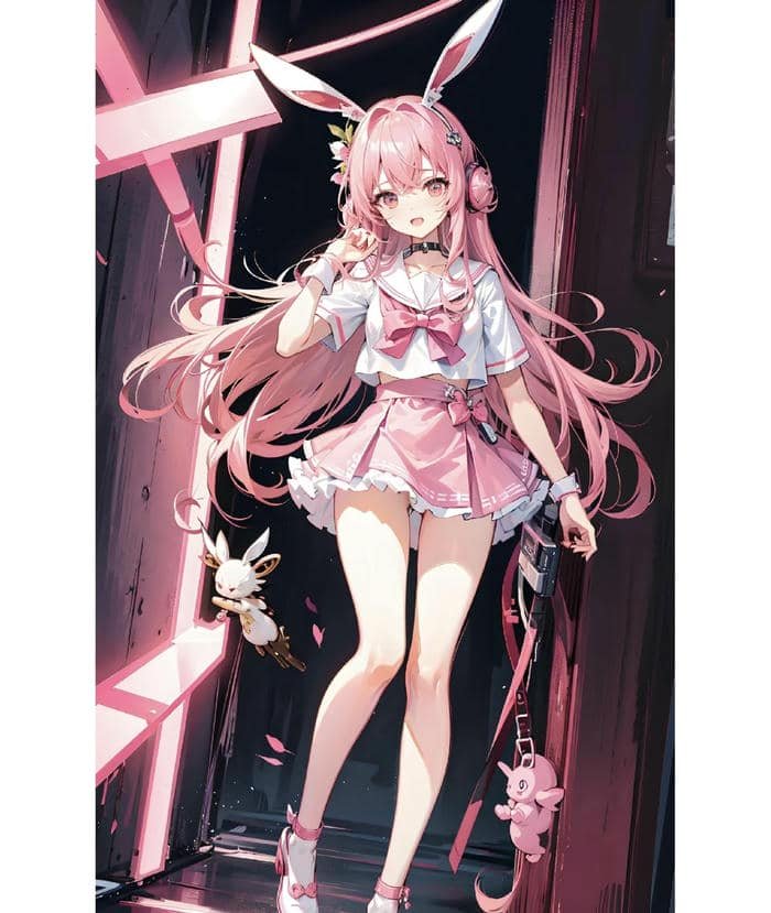 ảnh thỏ pose đáng yêu