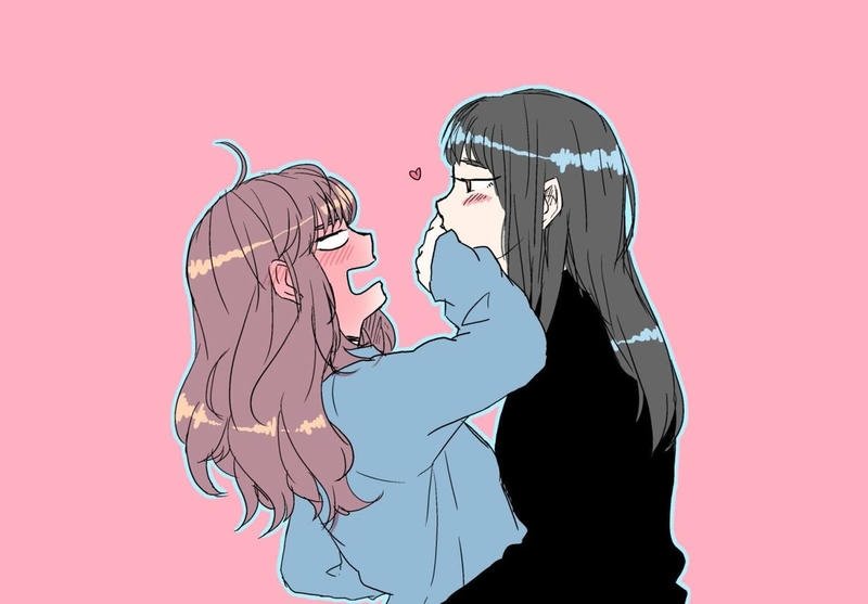 anime bách hợp cute đáng yêu