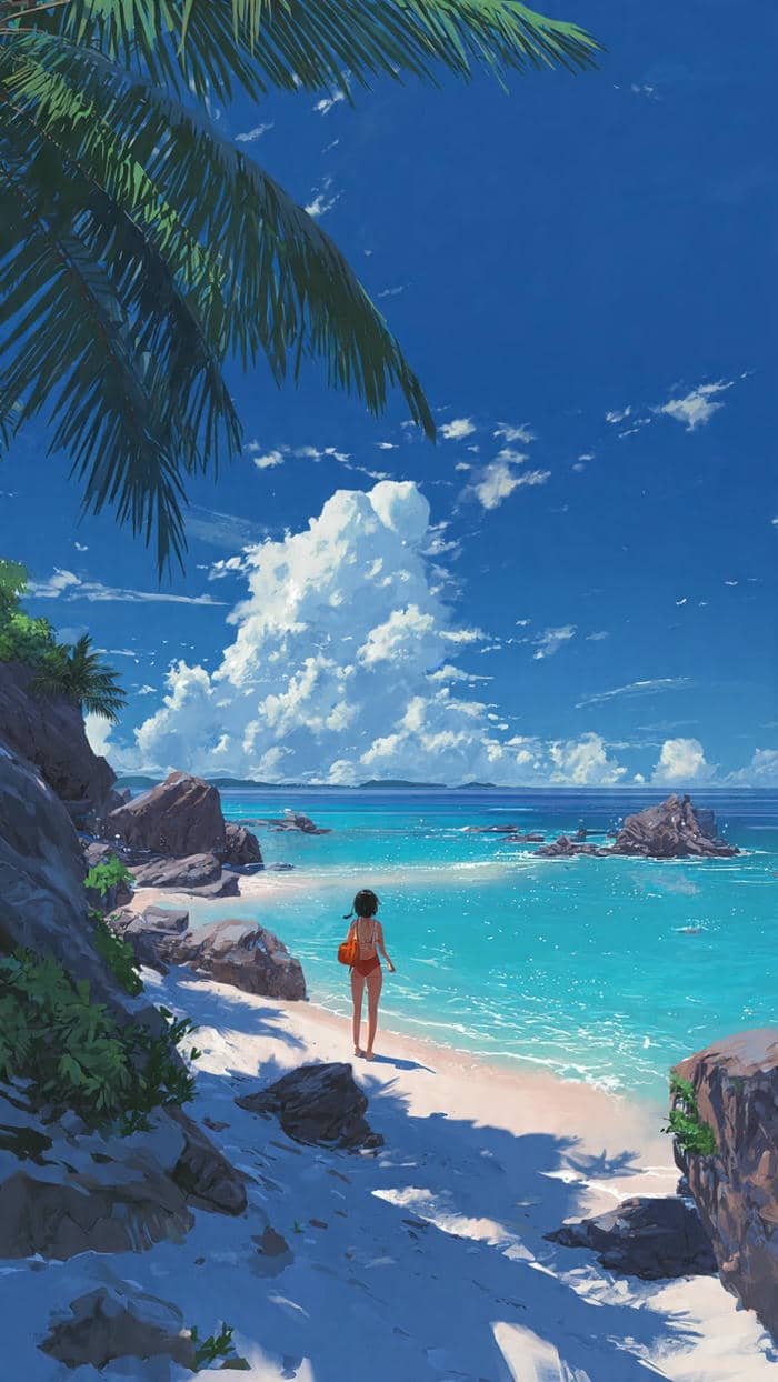 anime biển ban ngày