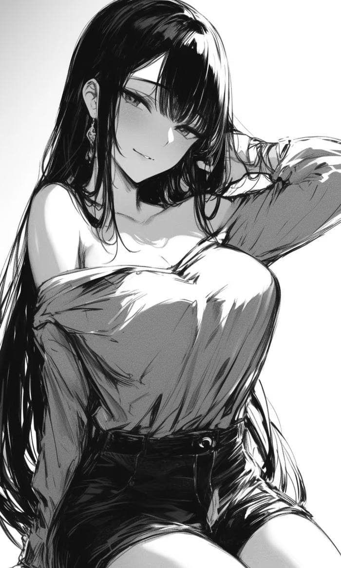 anime girl quyến rũ