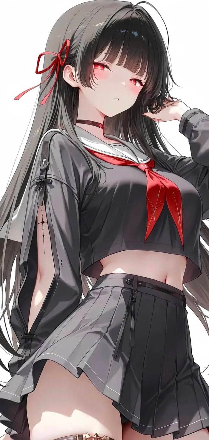 anime girl sexy fanart