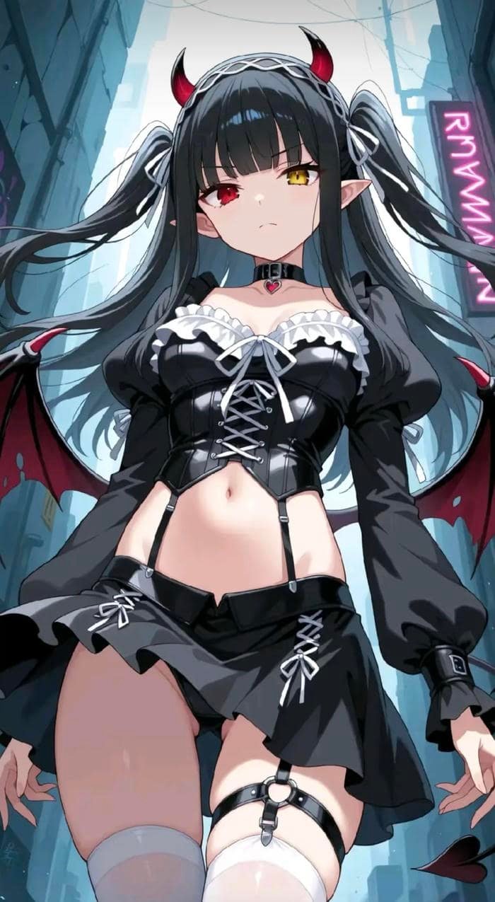 anime girl sexy pose