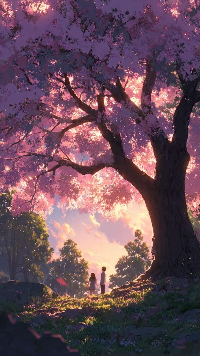 anime hồ nước 4K