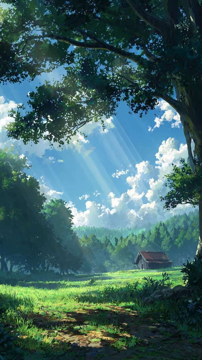 anime thiên nhiên trong trẻo