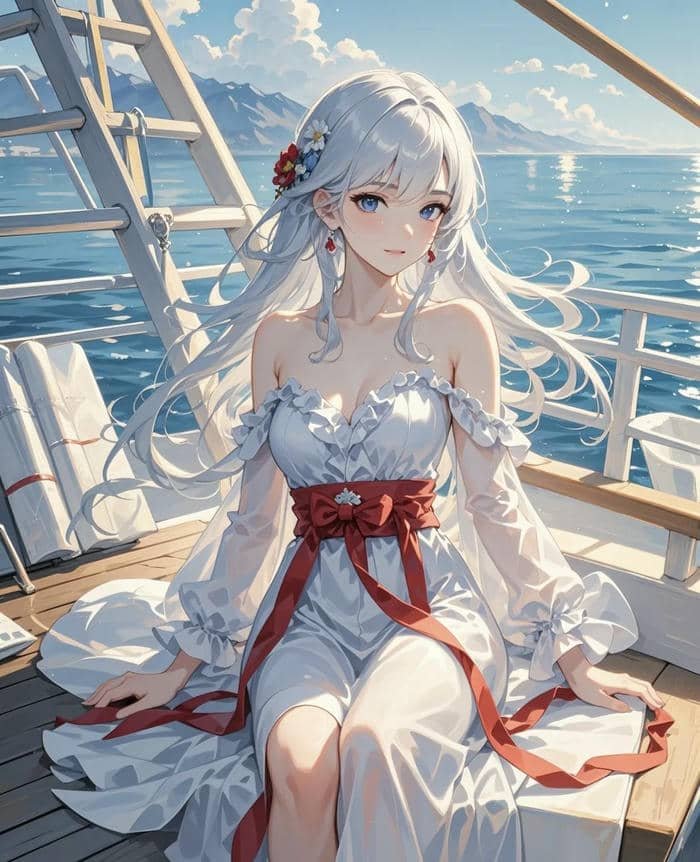 bìa anime đơn giản tinh tế