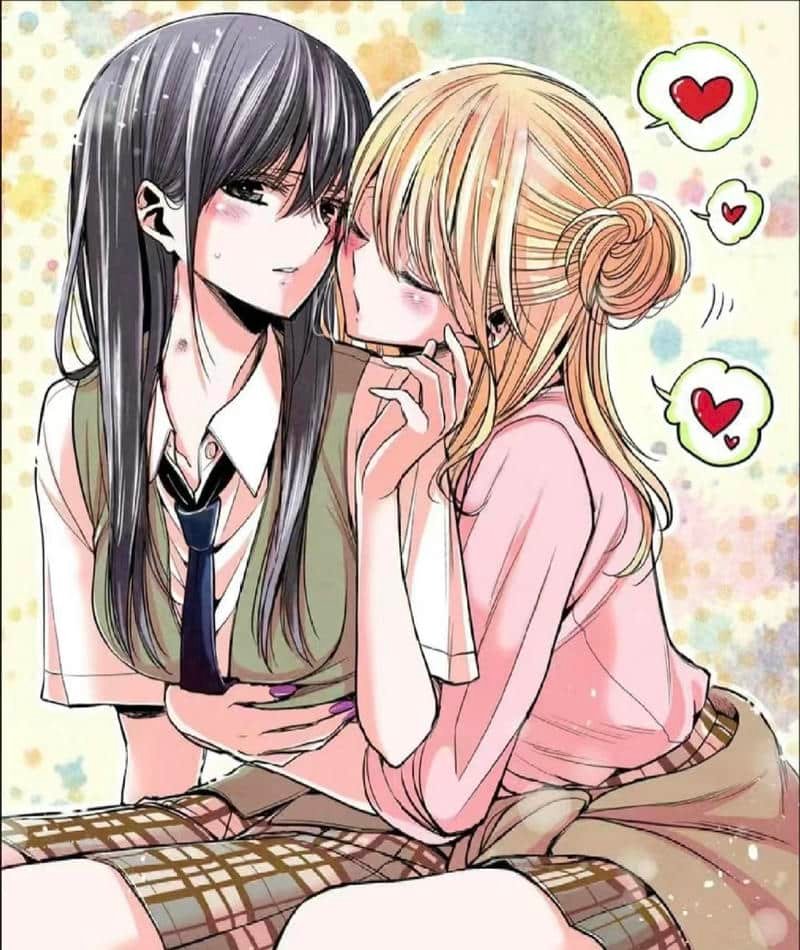 bức ảnh anime nữ tình cảm