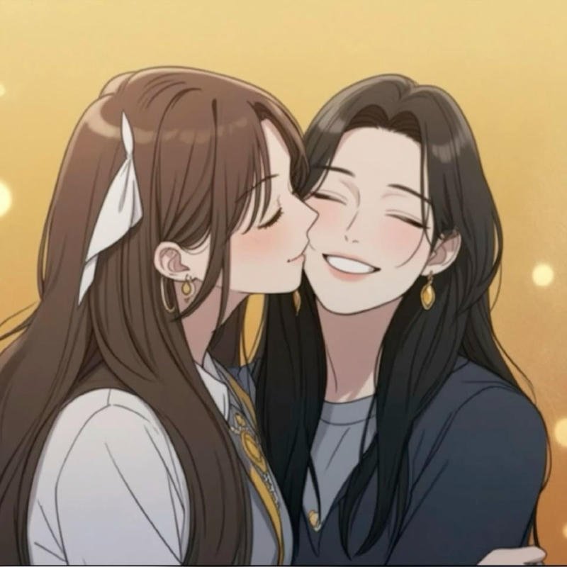 bức ảnh bách hợp đáng yêu