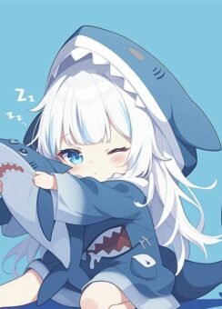 Tải ngay 100+ ảnh anime cá mập chibi đáng yêu ai cũng mê - Homepage featured post