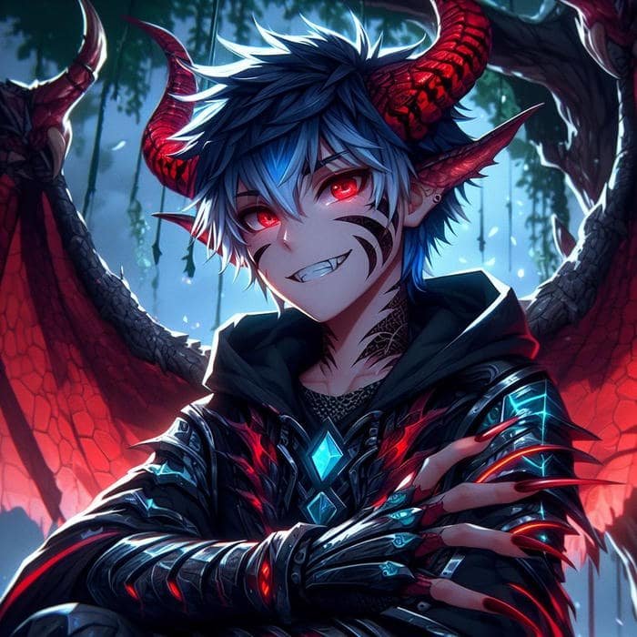 các ảnh anime ác quỷ ngầu lạnh