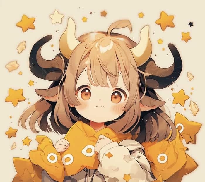 các hình nữ Kim Ngưu anime