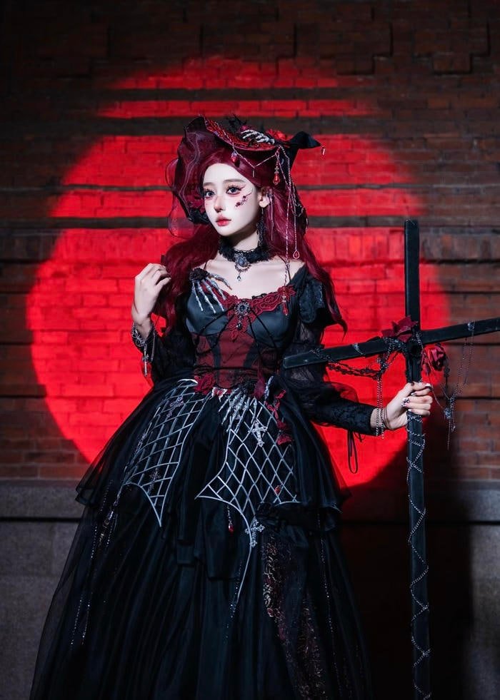 cảm hứng phù thủy gothic trong phong cách cosplay