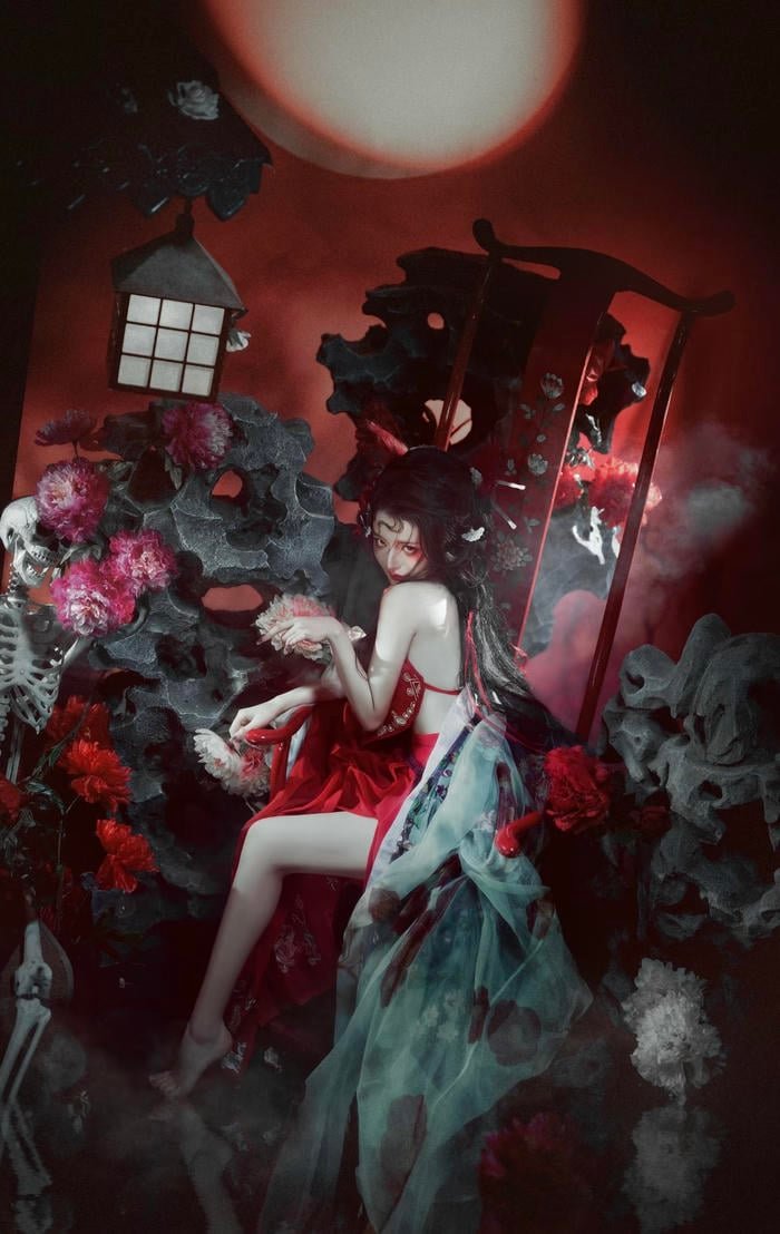 cosplay cổ trang theo cảm hứng cổ phong dịu dàng