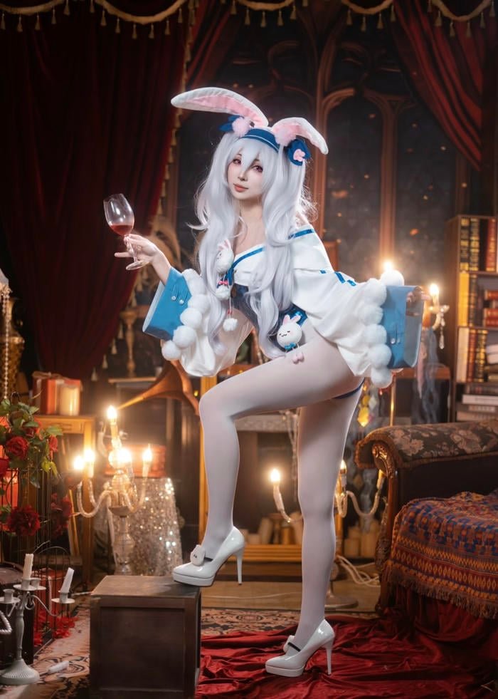 cosplay thỏ phong cách kawaii