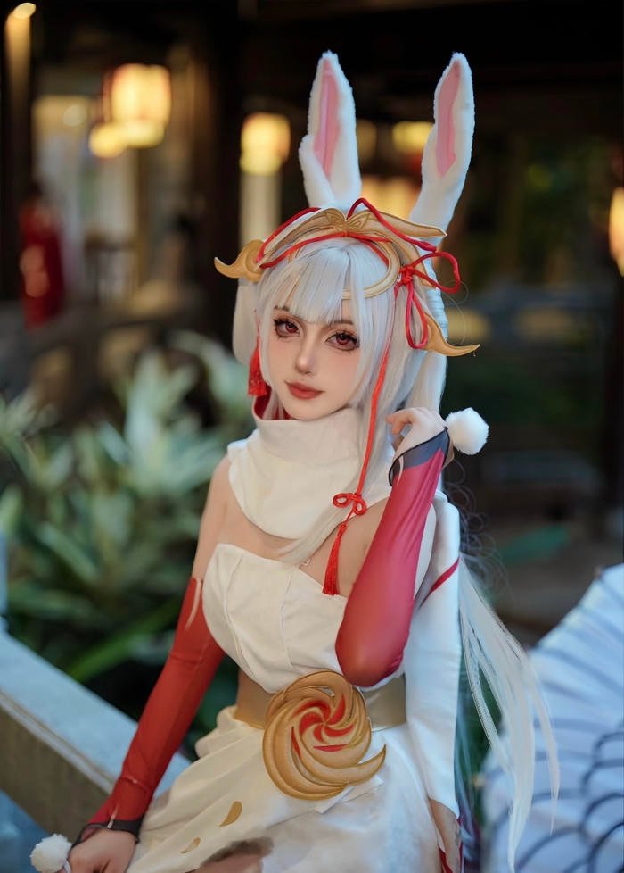 cosplay thỏ quyến rũ