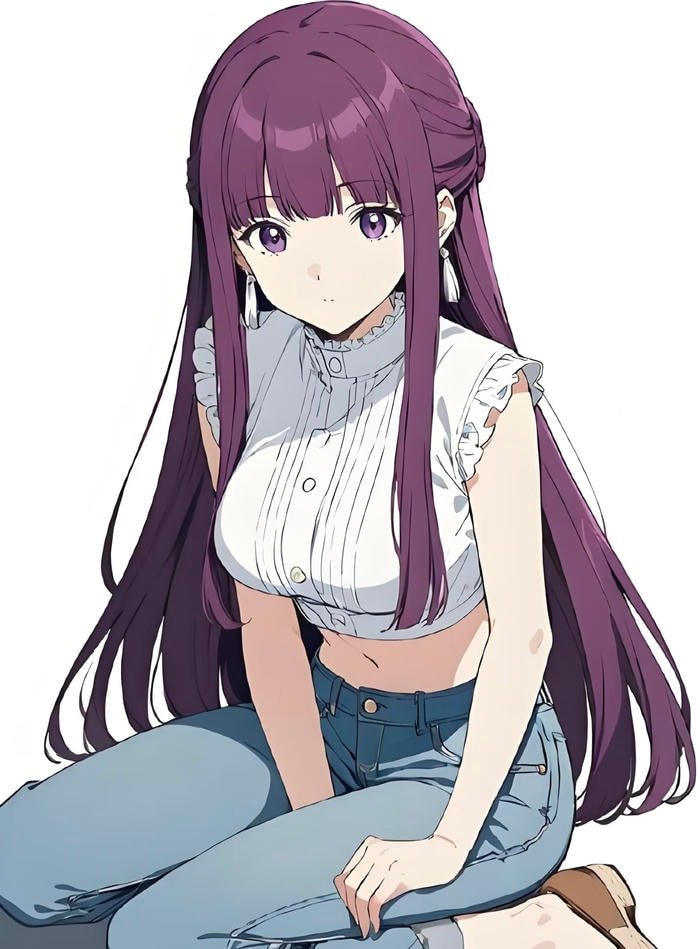 fern anime ánh mắt dịu