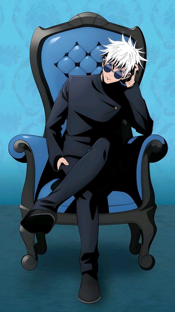 gojo satoru anime dáng ngầu