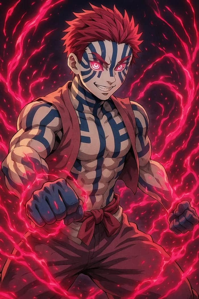 hình Akaza huyền bí