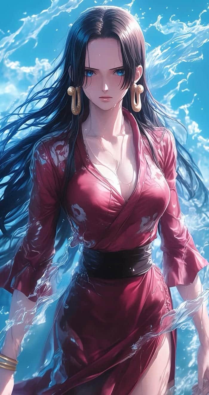 hình Boa Hancock hoạt hình