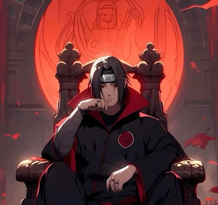 hình Itachi tạo dáng bí ẩn