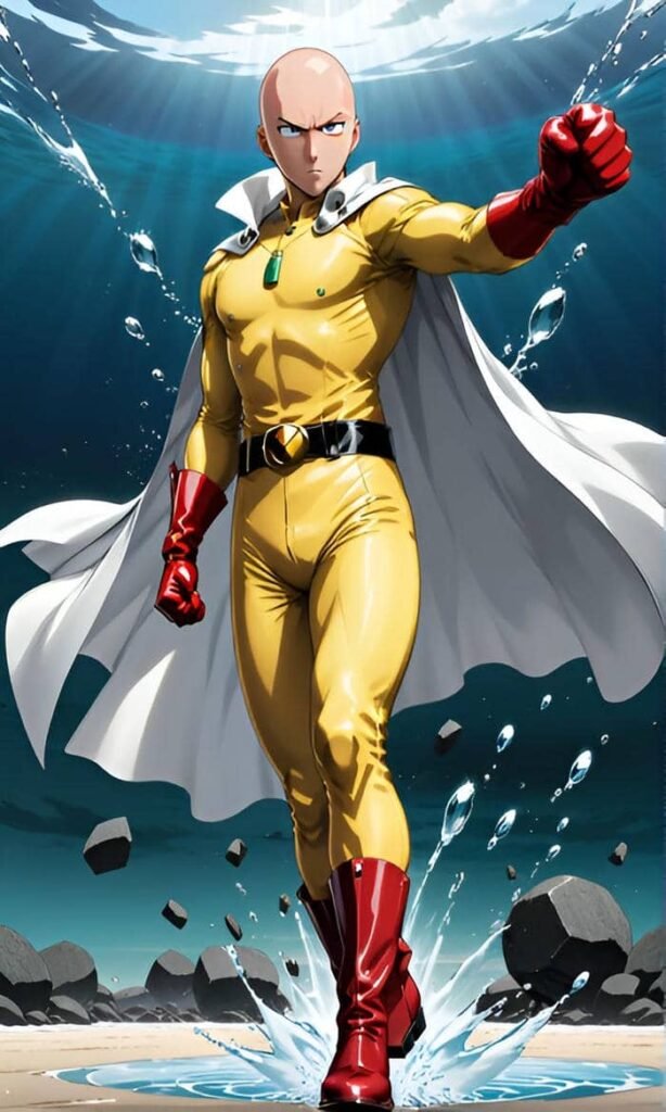 hình Saitama ngầu