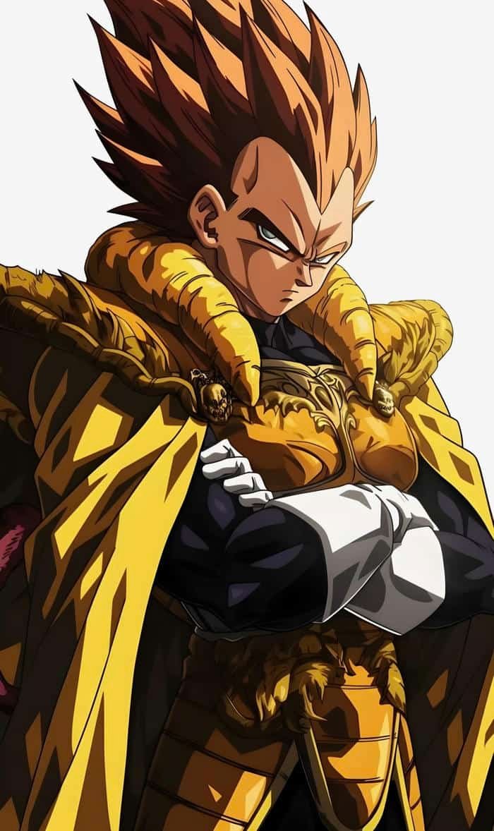 hình Vegeta tạo dáng