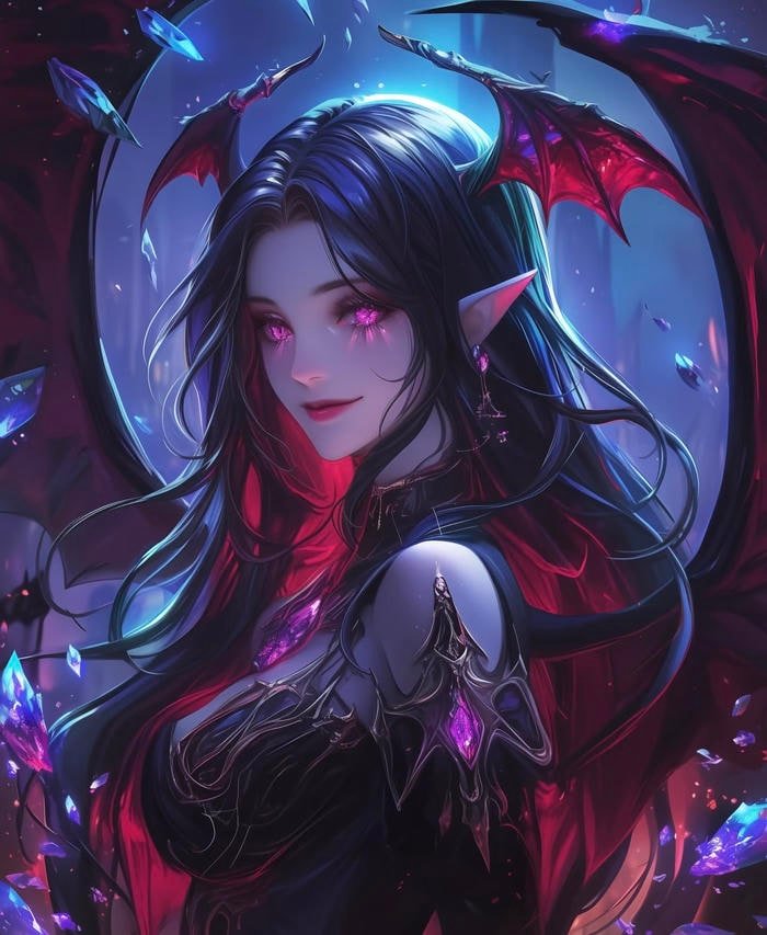 hình ảnh anime ác quỷ lạnh lùng