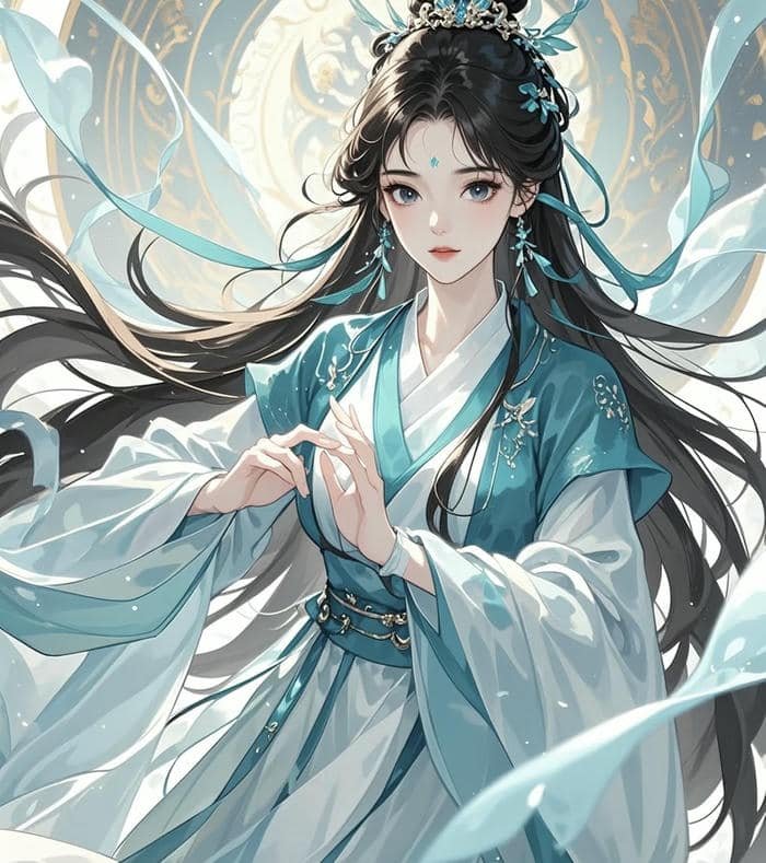 hình ảnh anime cổ trang huyền bí