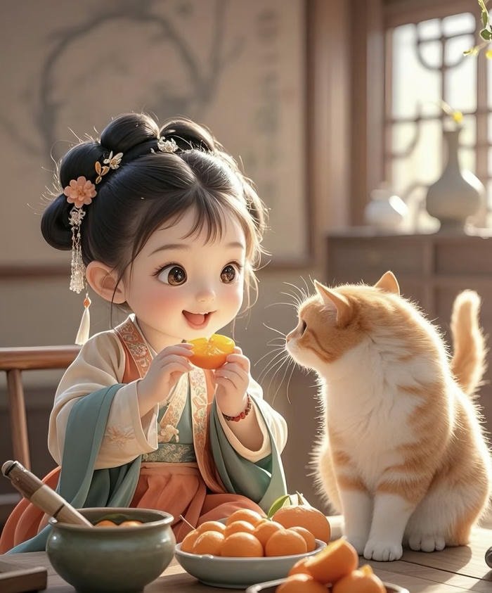 hình ảnh mèo anime 3D ngầu lạnh