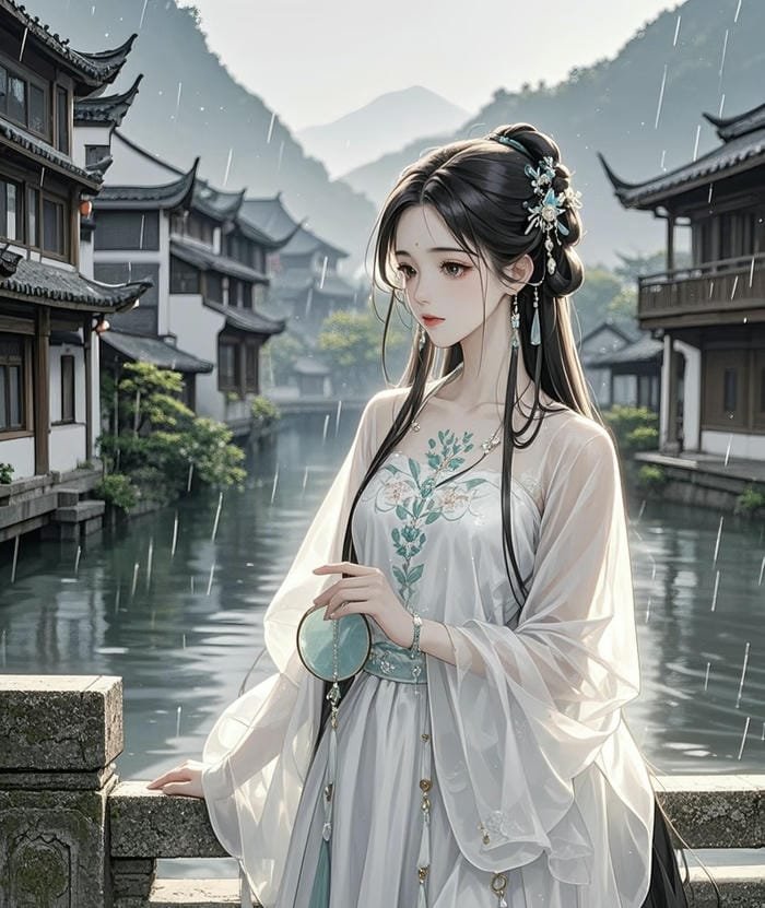 hình anime cổ trang Trung Quốc cổ điển