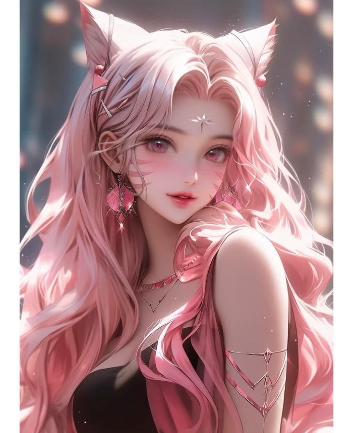 hình anime hồ ly phong thái