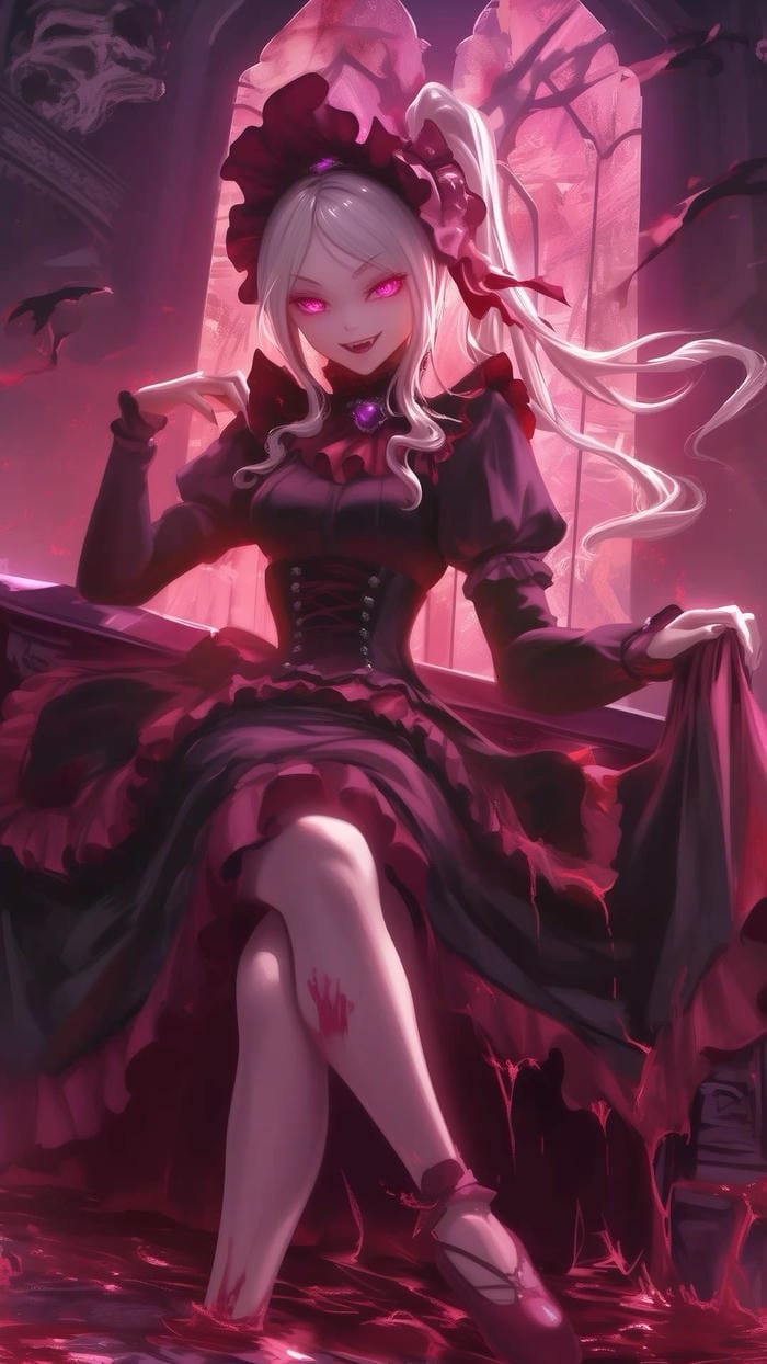 hình anime ma cà rồng cổ điển