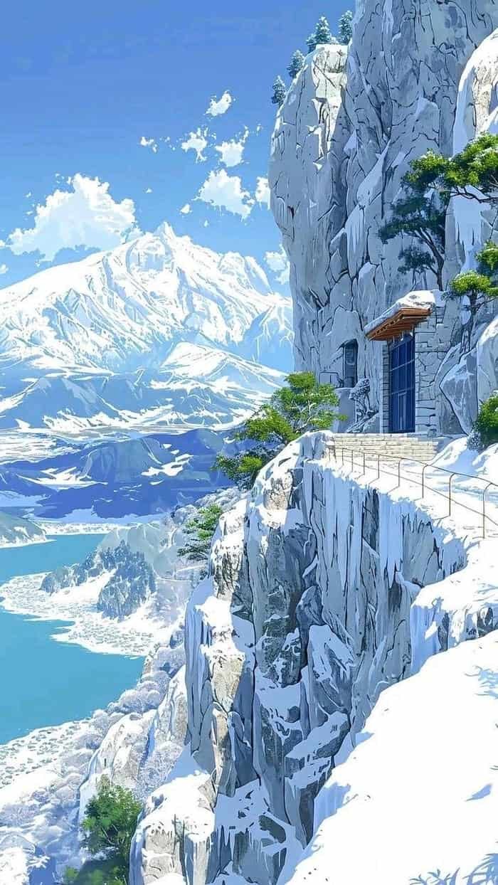 hình anime snow soft