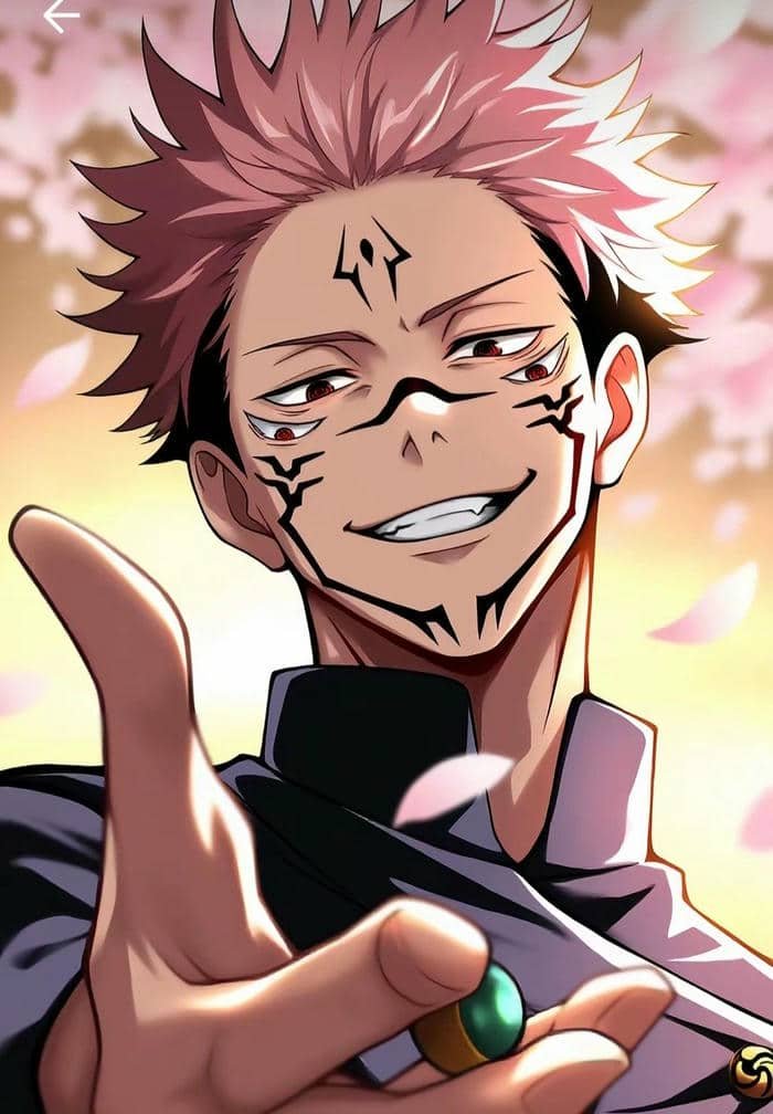 hình anime sukuna ấn tượng