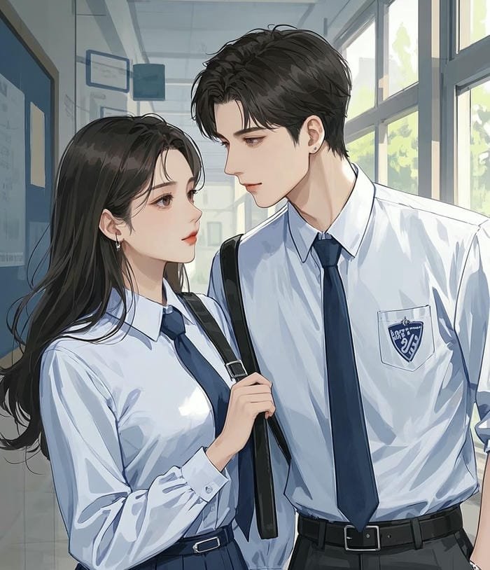 hình bìa anime phong cách