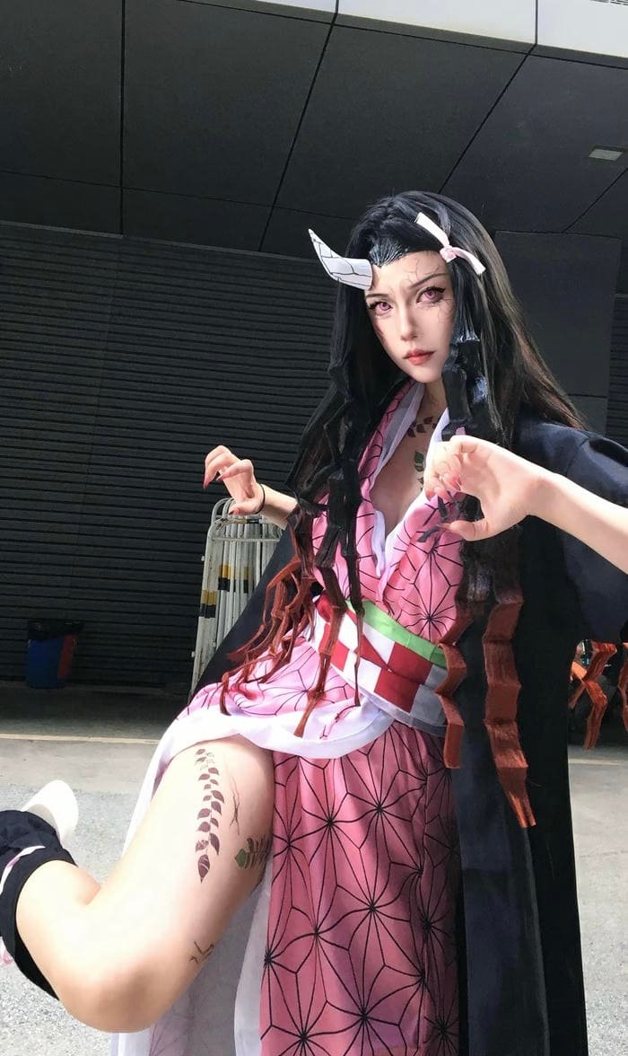 hình cos Nezuko xinh nhất