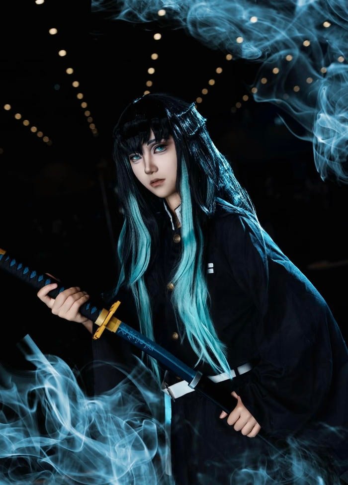 hình cosplay Muichiro nam anime