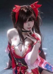 hình cosplay anime cảm hứng nghệ thuậ