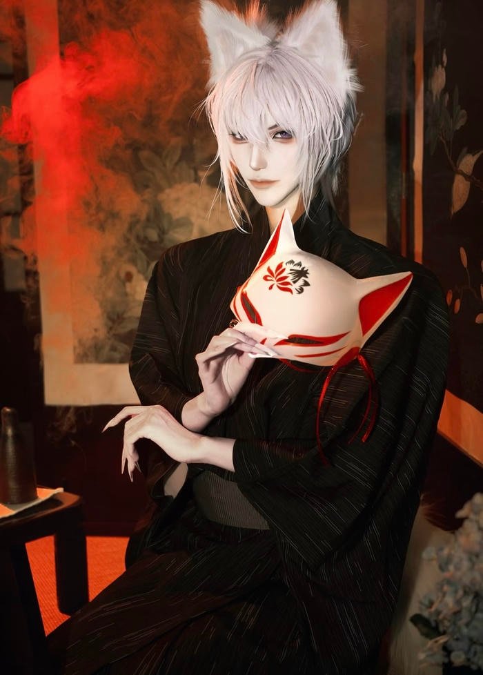 hình cosplay anime gương mặt cuốn hút