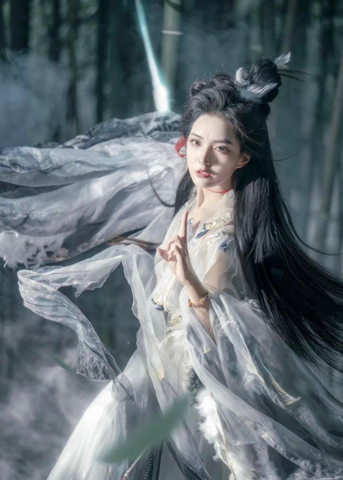 hình cosplay cổ trang phong cách mỹ nữ kinh thành