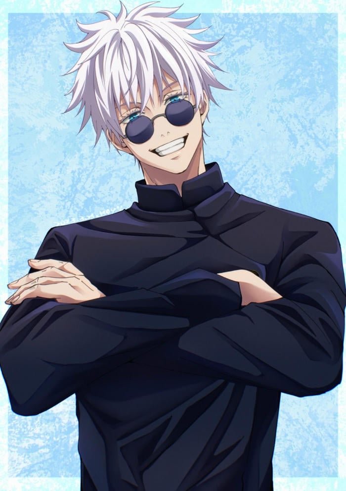 hình gojo satoru anime đẹp trai