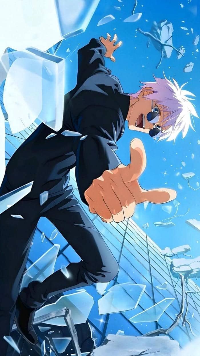 hình gojo satoru aura mạnh