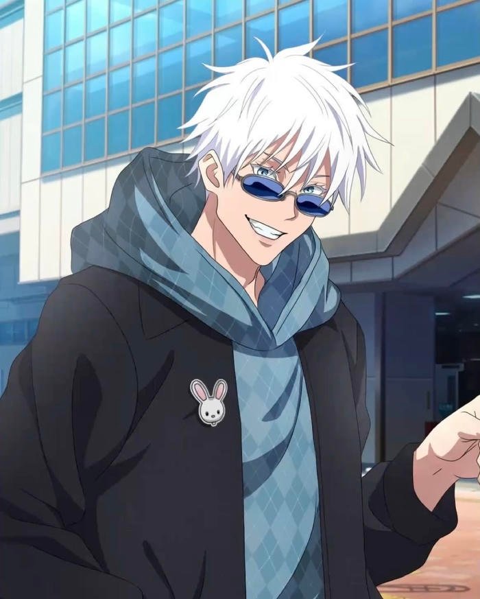 hình gojo satoru cười