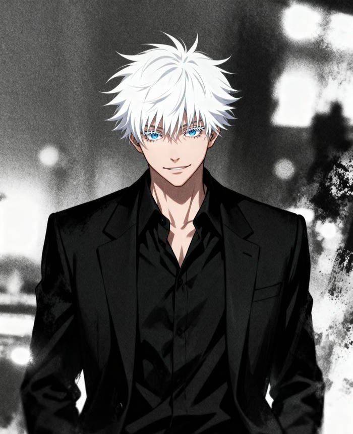 hình gojo satoru pose ngầu