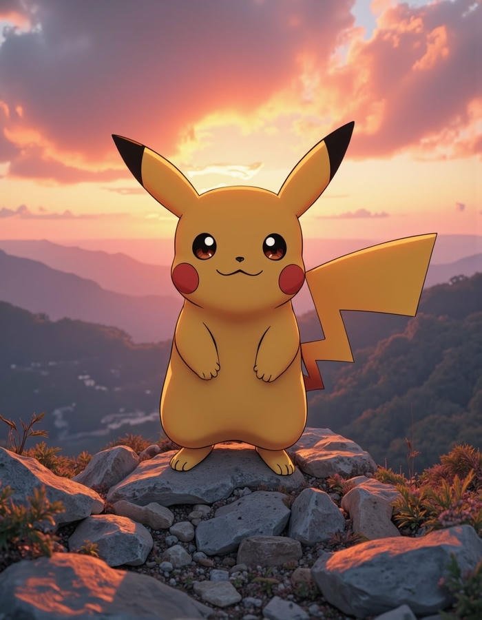 hình pikachu nhân vật pokemon