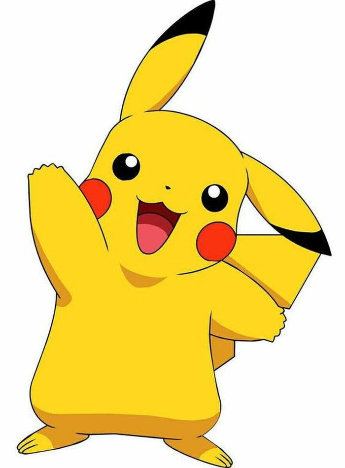 hình pikachu vui tươi