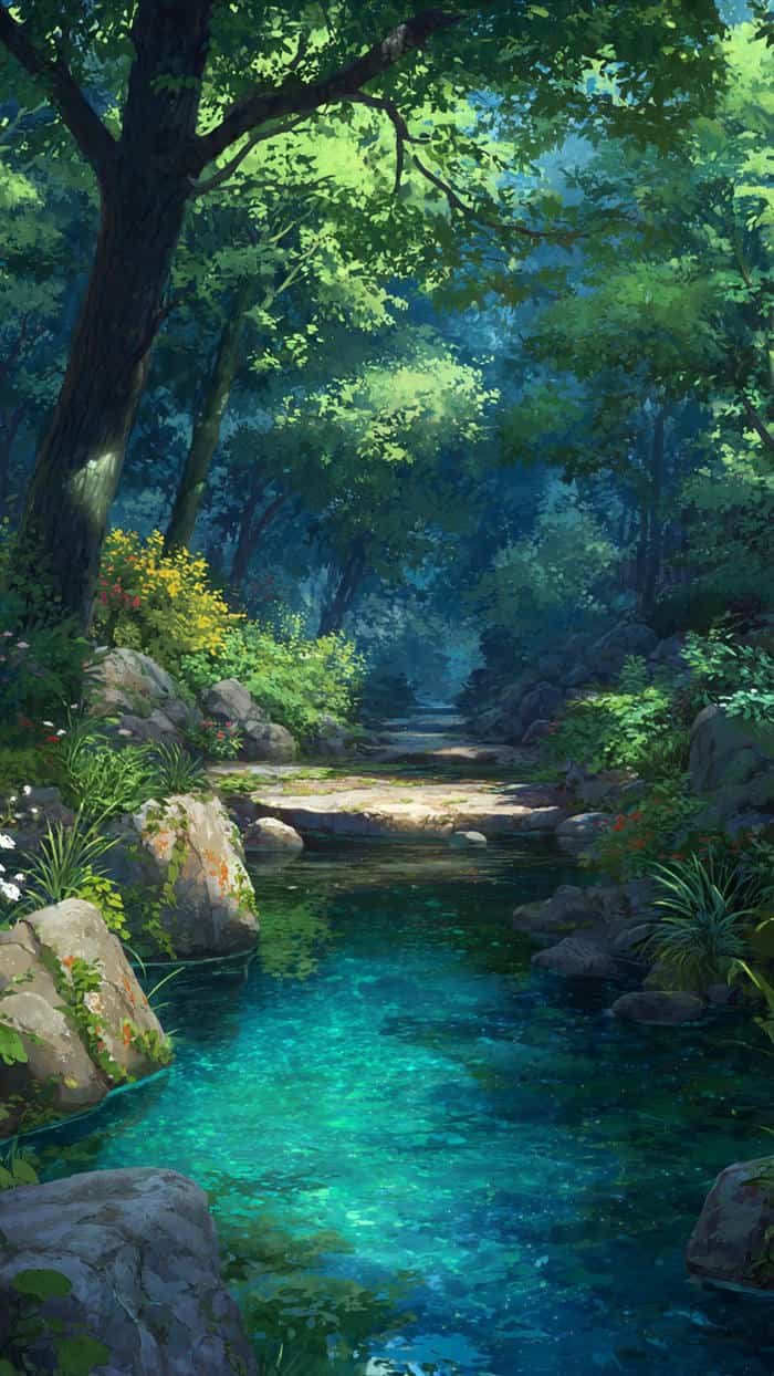 hình thiên nhiên anime 4K