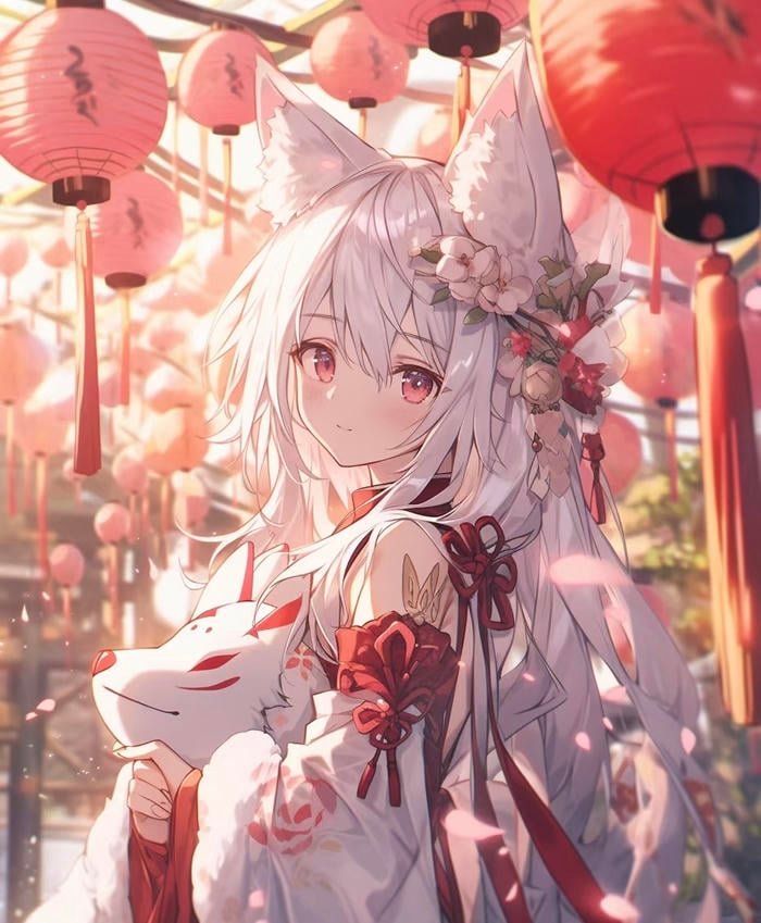 hồ ly anime đẹp